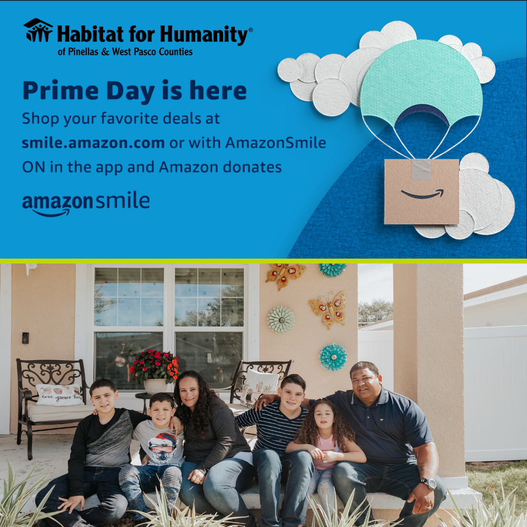 Amazon Prime Day - Shop and Support Habitat!