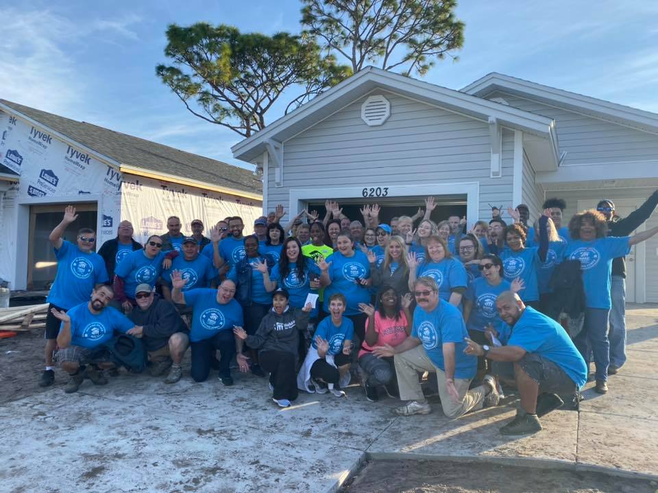 Habitat and Feeding Tampa Bay Partner for Give Back Day