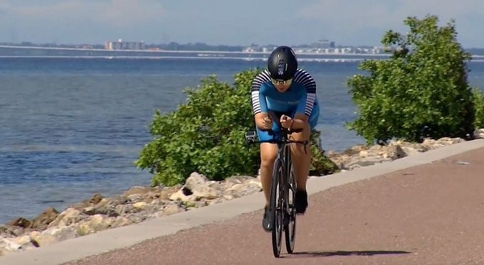 Habitat CFO Pamela Lee takes to the water and the road for her 1st Ironman