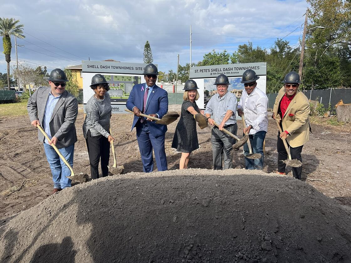 New Habitat Housing Project in S. St. Pete