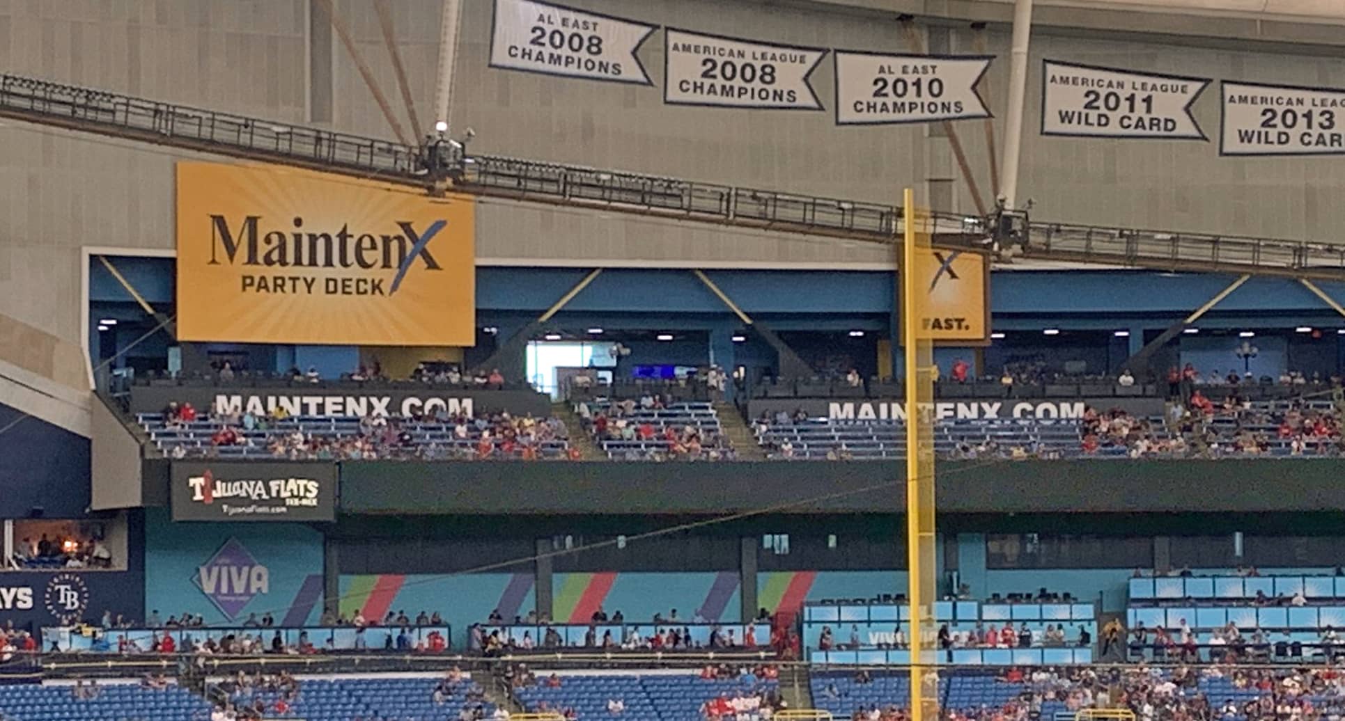 MaintenX partners with Rays on Trop party deck