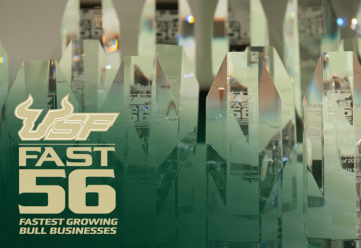 CBCS alumni recognized as USF Fast 56 business leaders